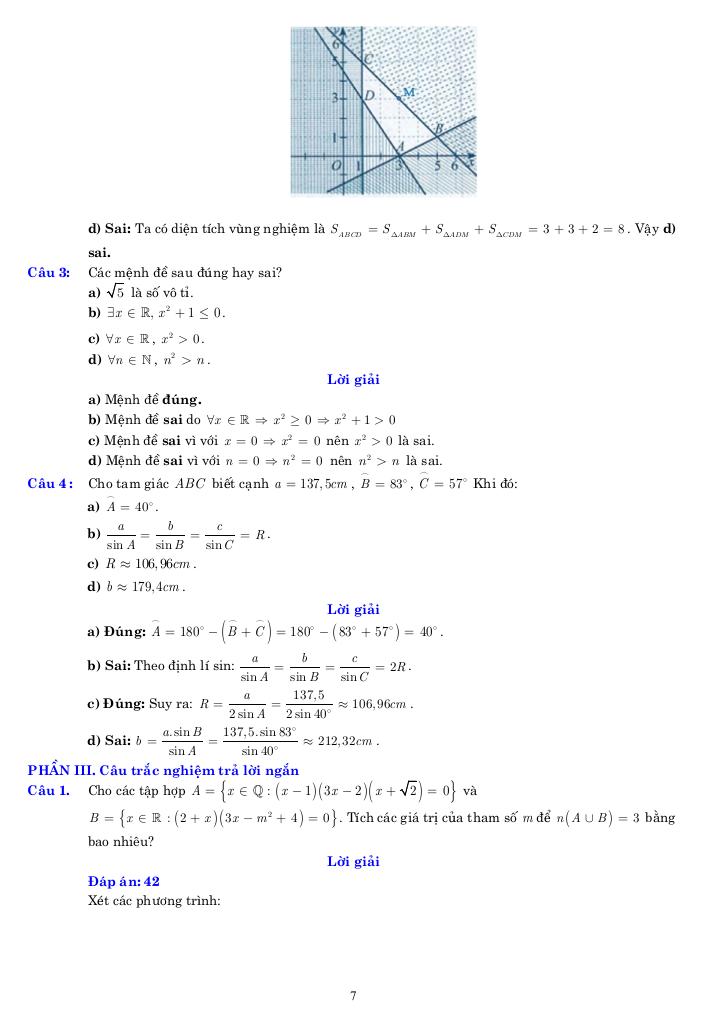 08 đề ôn tập giữa học kỳ 1 toán 10 năm 2025 – 2026 có lời giải chi tiết 6