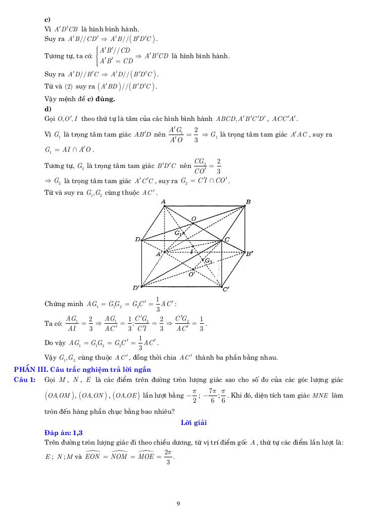 08 đề ôn tập giữa học kỳ 1 toán 11 năm 2025 – 2026 có lời giải chi tiết 8