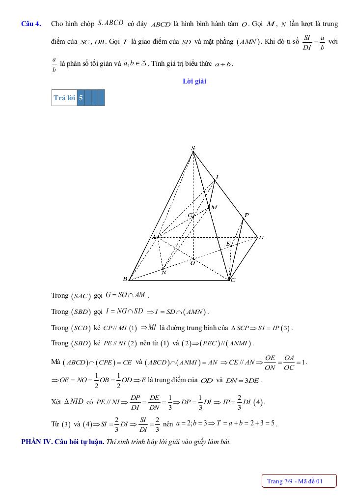 10 đề tham khảo giữa học kì 1 toán 11 năm 2025 – 2026 có lời giải chi tiết 8