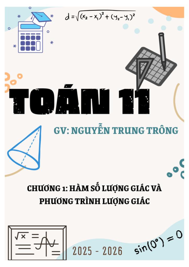 bài tập bổ trợ toán 11 chương hàm số lượng giác và phương trình lượng giác 0