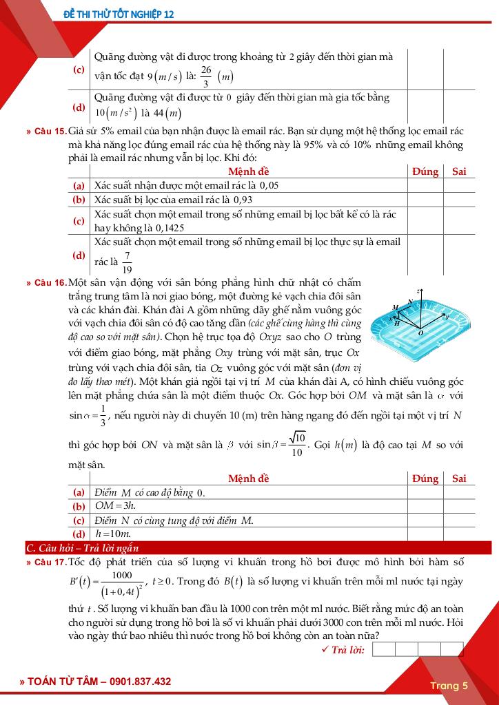 bộ đề củng cố kiến thức tốt nghiệp thpt năm 2025 môn toán (phần 2) 6