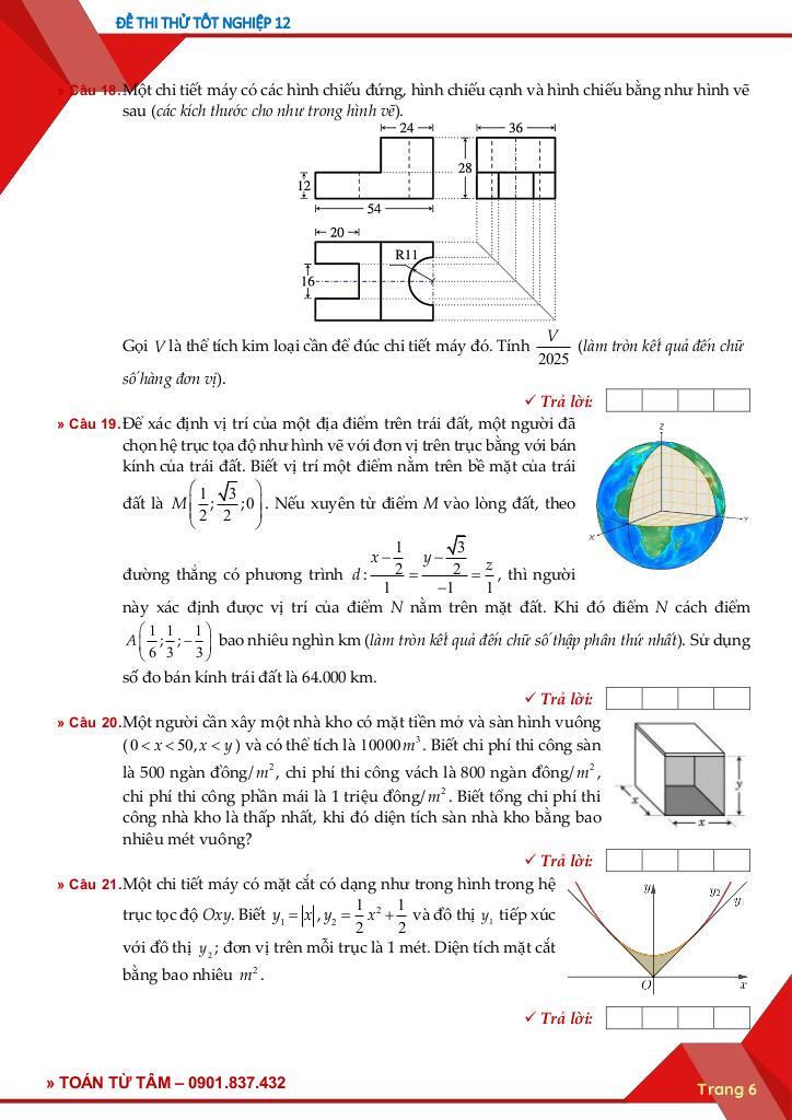 bộ đề củng cố kiến thức tốt nghiệp thpt năm 2025 môn toán (phần 2) 7