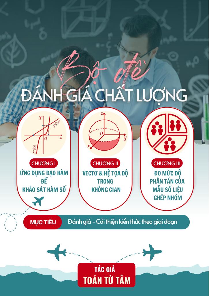 bộ đề đánh giá chất lượng cuối chương môn toán 12 học kỳ 1 0