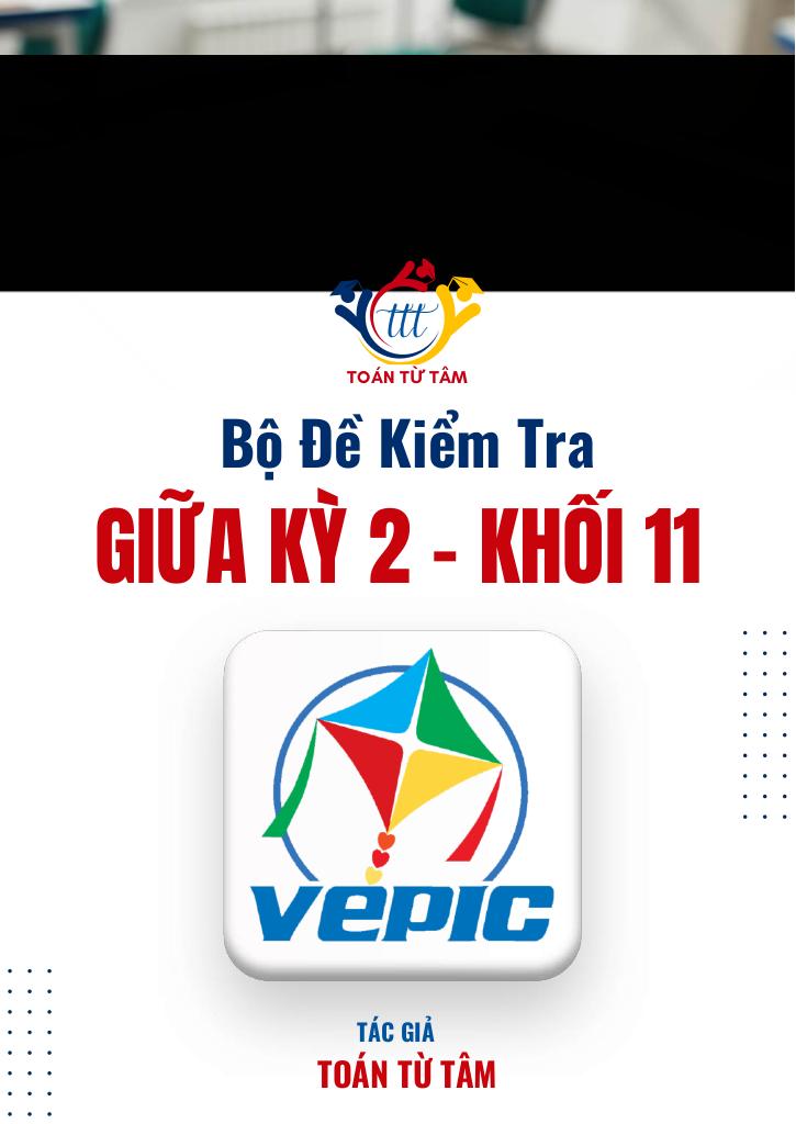 bộ đề kiểm tra giữa kỳ 2 toán 11 cánh diều năm học 2024 – 2025 0