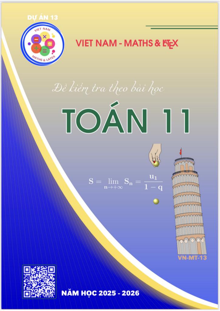 bộ đề kiểm tra theo bài học môn toán 11 học kì 1 có đáp án 0