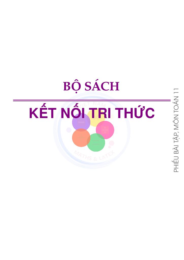 bộ đề kiểm tra theo bài học môn toán 11 học kì 1 có đáp án 4
