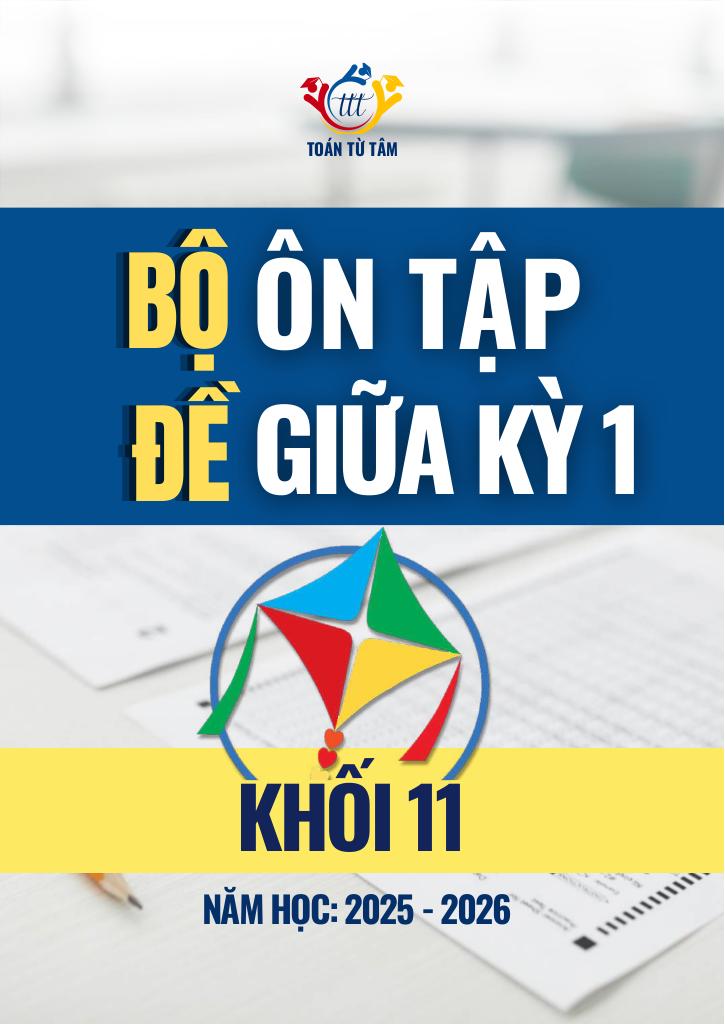 bộ đề ôn tập giữa học kỳ 1 môn toán 11 cánh diều năm học 2025 – 2026 0