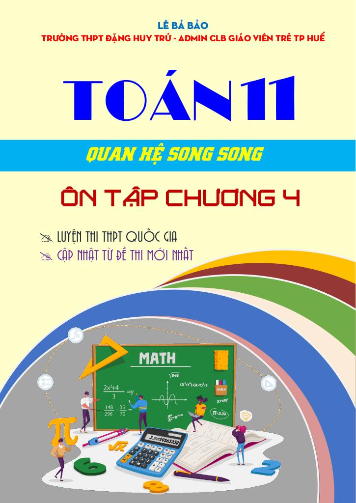 bộ đề ôn tập môn toán 11 chủ đề quan hệ song song trong không gian 0