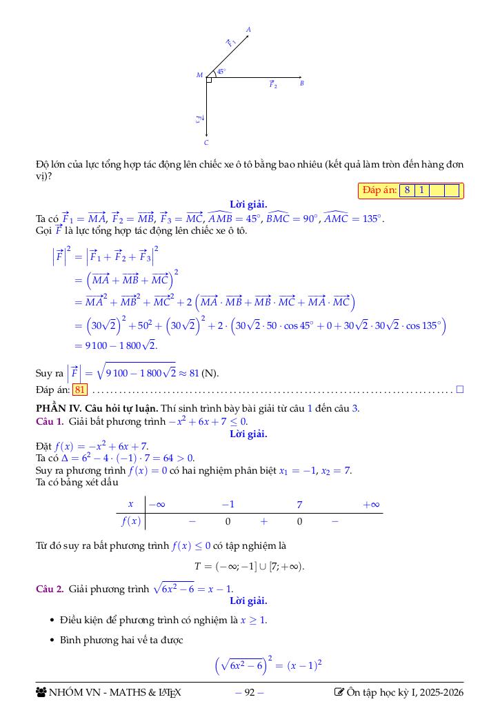 bộ đề tham khảo ôn tập học kỳ 1 toán 10 sách cánh diều năm học 2025 – 2026 6