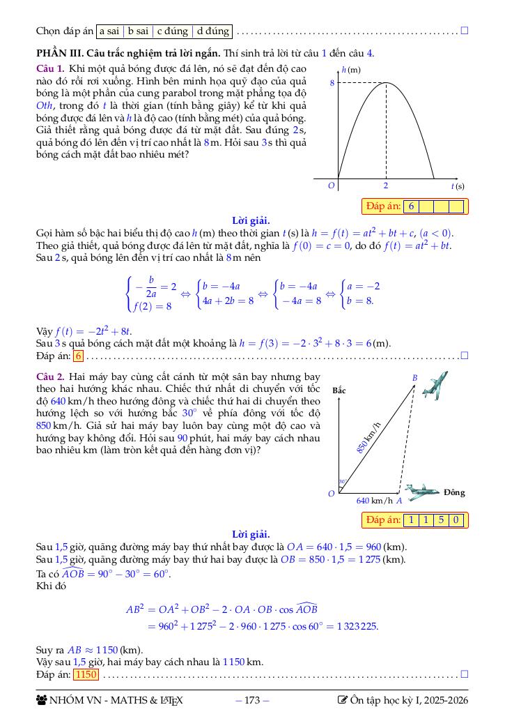 bộ đề tham khảo ôn tập học kỳ 1 toán 10 sách ctst năm học 2025 – 2026 4