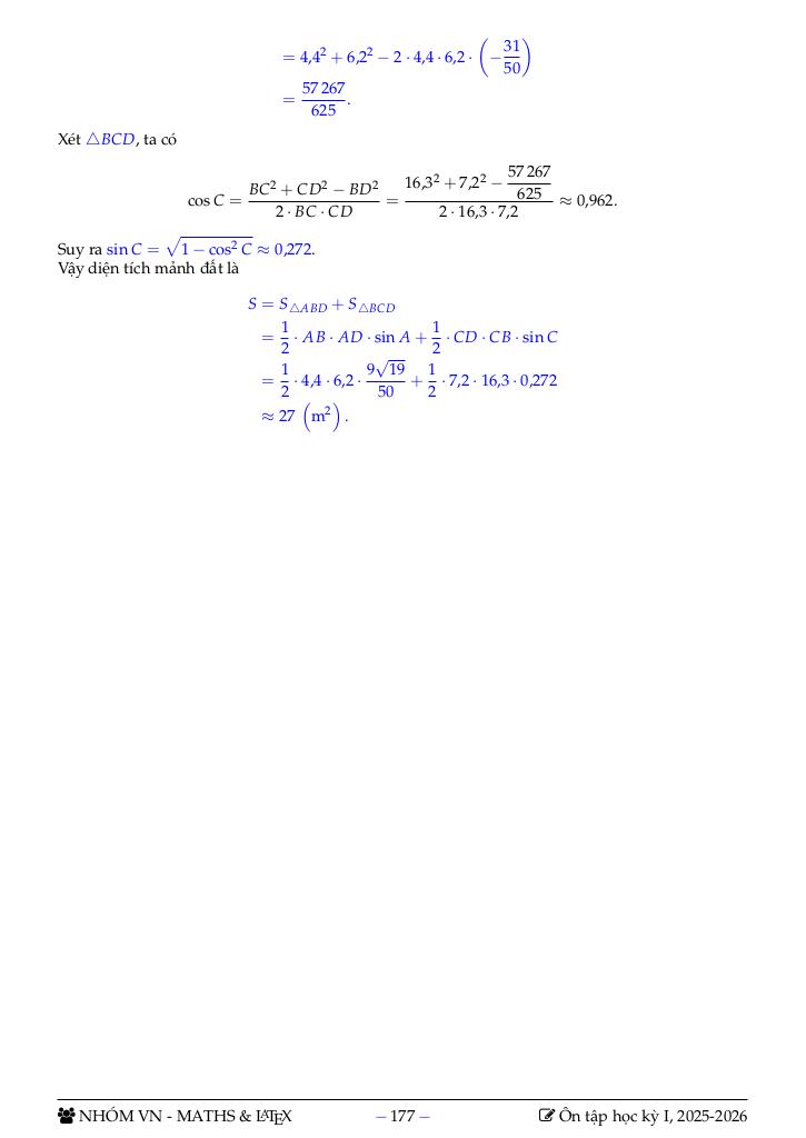 bộ đề tham khảo ôn tập học kỳ 1 toán 10 sách ctst năm học 2025 – 2026 8