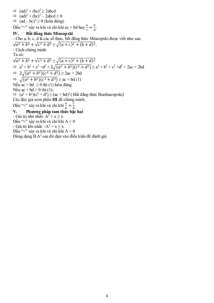 các bài toán thực tế kết hợp bất đẳng thức trong các đề thi môn toán thcs 5