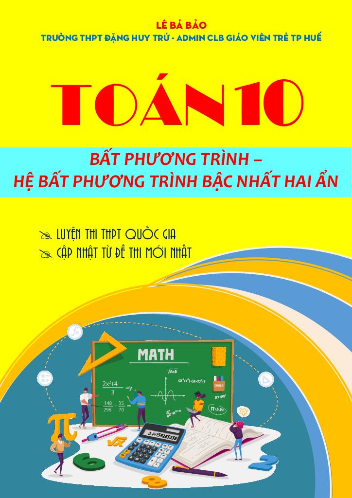 chuyên đề bpt và hệ bpt bậc nhất hai ẩn toán 10 định hướng cấu trúc mới 0
