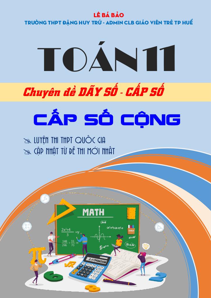 chuyên đề cấp số cộng môn toán 11 định hướng cấu trúc mới 0