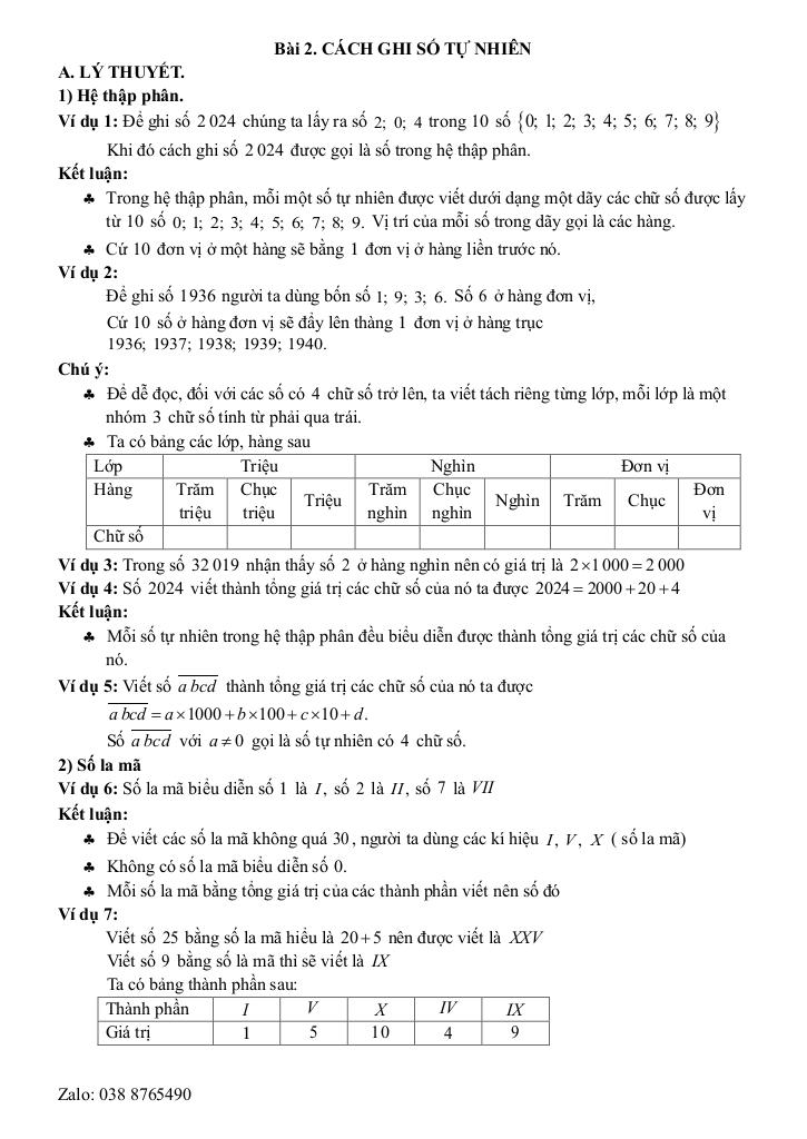 chuyên đề cơ bản môn toán 6 kết nối tri thức với cuộc sống (tập 1) 5