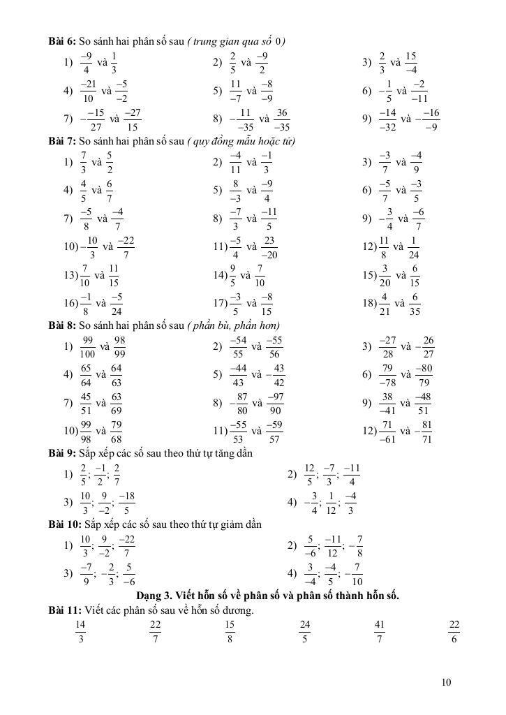 chuyên đề cơ bản môn toán 6 kết nối tri thức với cuộc sống (tập 2) 9