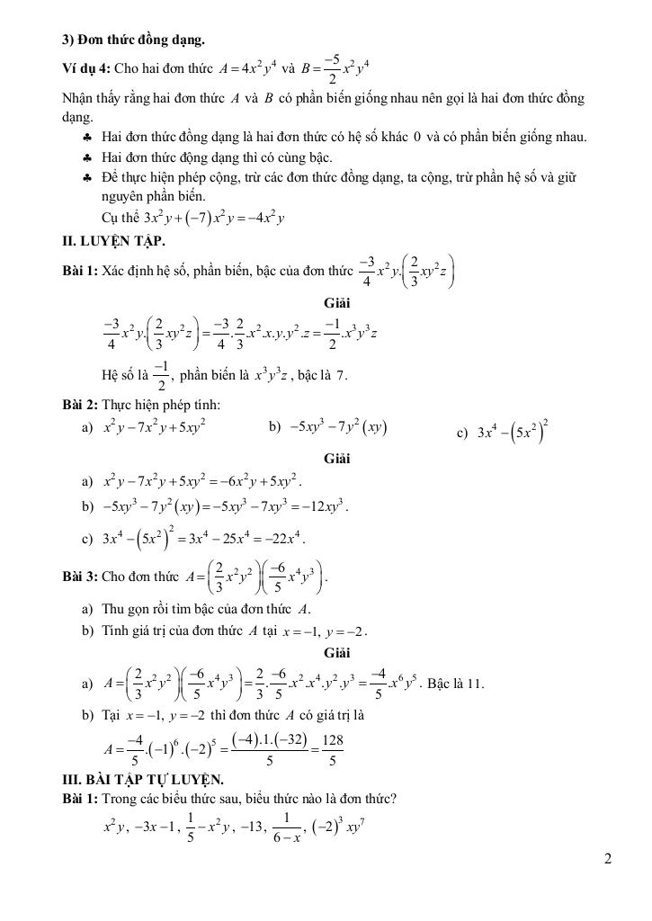chuyên đề cơ bản môn toán 8 kết nối tri thức với cuộc sống (tập 1) 1