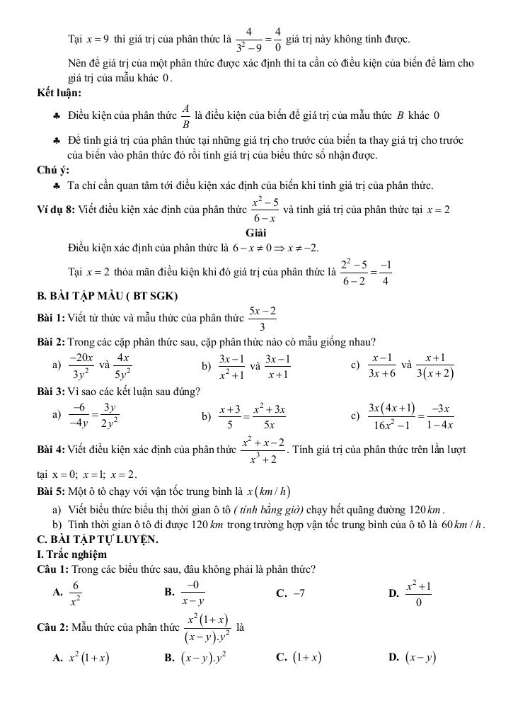 chuyên đề cơ bản môn toán 8 kết nối tri thức với cuộc sống (tập 2) 1
