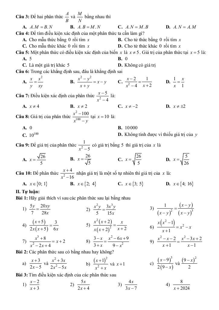 chuyên đề cơ bản môn toán 8 kết nối tri thức với cuộc sống (tập 2) 2