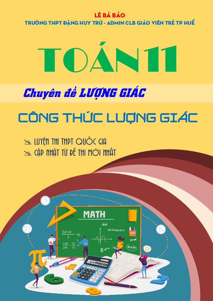 chuyên đề công thức lượng giác môn toán 11 định hướng cấu trúc mới 0