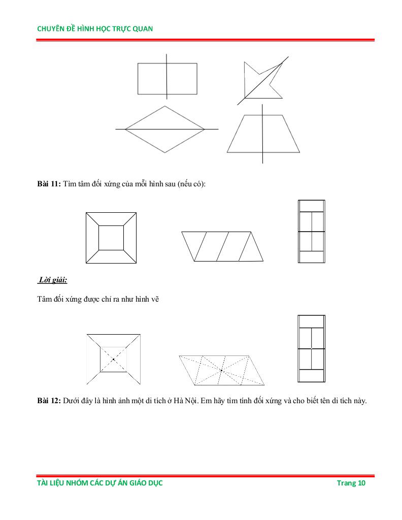chuyên đề hình học trực quan ôn thi học sinh giỏi toán 6 9