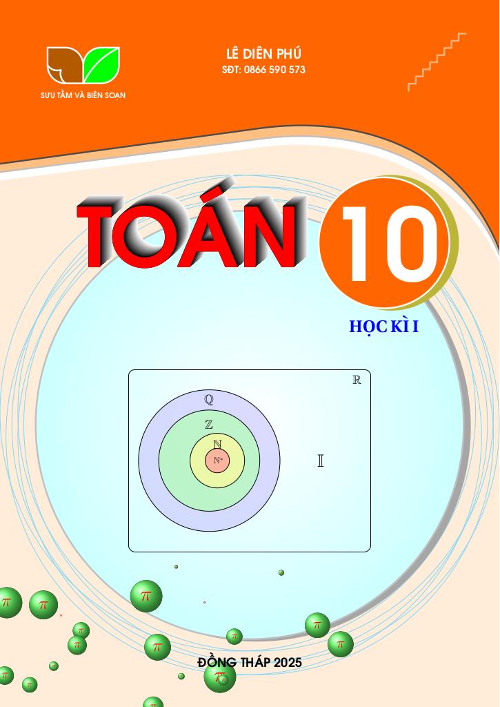 chuyên đề môn toán 10 học kì 1 – lê diên phú 0