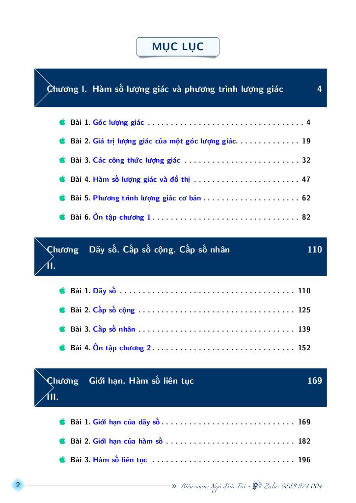 chuyên đề môn toán 11 chương trình gdpt 2018 – ngô đức tài (tập 1) 1