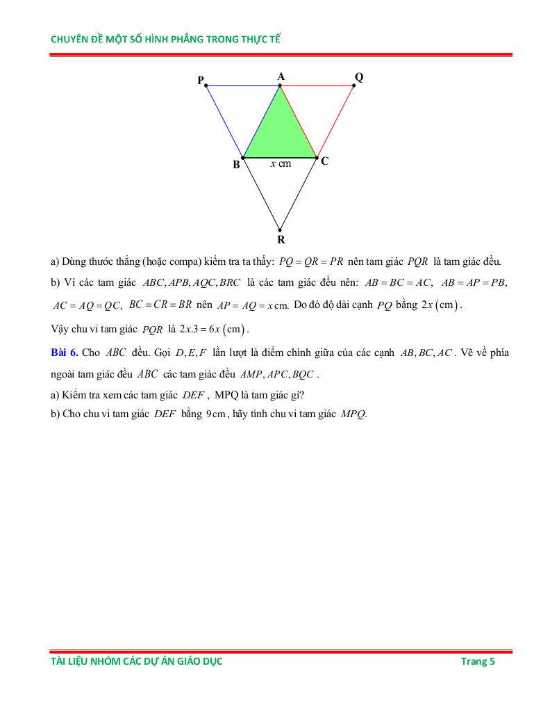 chuyên đề một số hình phẳng trong thực tiễn ôn thi học sinh giỏi toán 6 4