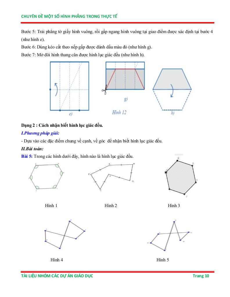 chuyên đề một số hình phẳng trong thực tiễn ôn thi học sinh giỏi toán 6 9
