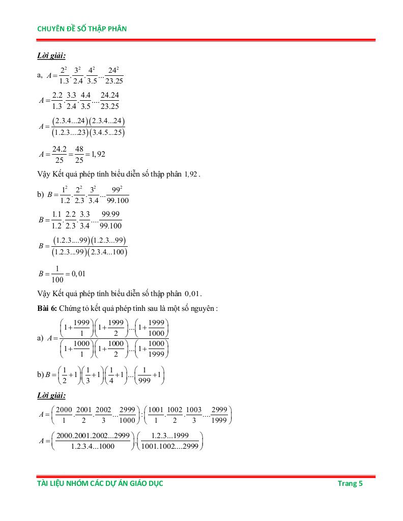 chuyên đề số thập phân ôn thi học sinh giỏi toán 6 4
