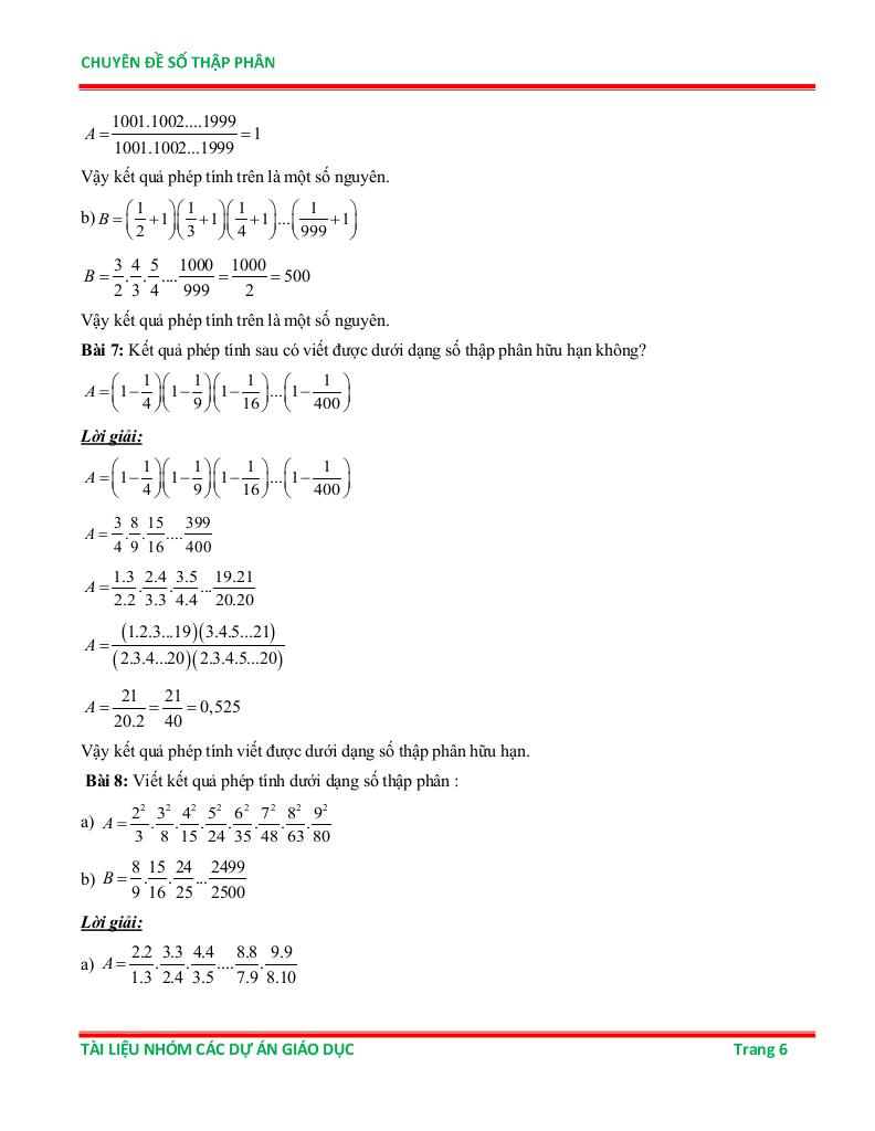 chuyên đề số thập phân ôn thi học sinh giỏi toán 6 5