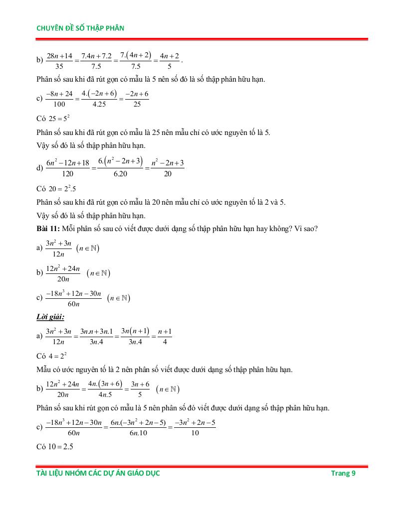 chuyên đề số thập phân ôn thi học sinh giỏi toán 6 8