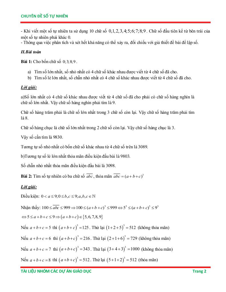chuyên đề số tự nhiên ôn thi học sinh giỏi toán 6 1