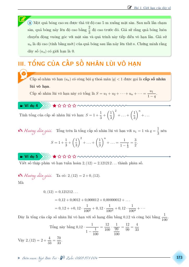 chuyên đề toán 11 chương giới hạn, hàm số liên tục 4