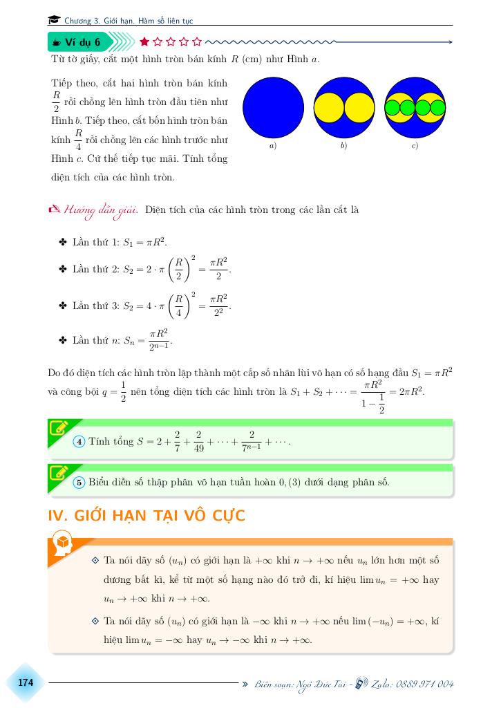 chuyên đề toán 11 chương giới hạn, hàm số liên tục 5