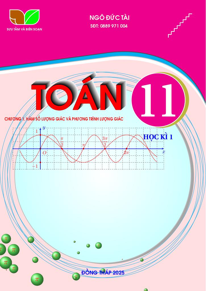 chuyên đề toán 11 chương hàm số lượng giác và phương trình lượng giác 0