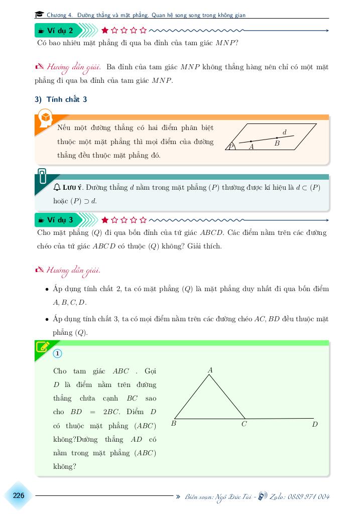 chuyên đề toán 11 chương quan hệ song song trong không gian 3