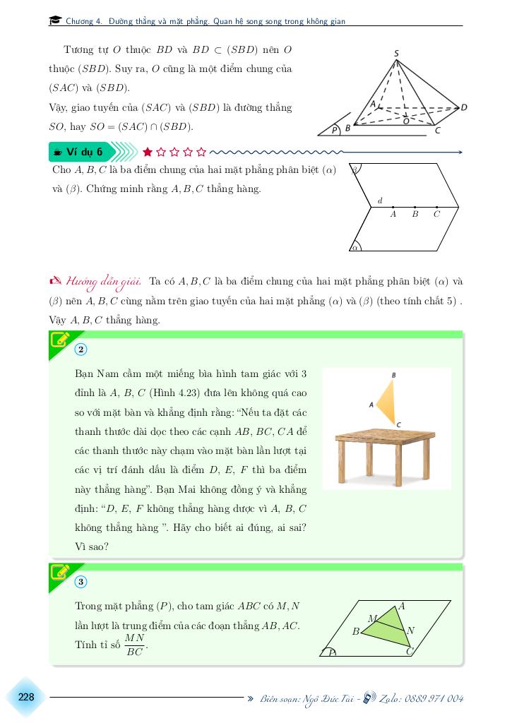 chuyên đề toán 11 chương quan hệ song song trong không gian 5