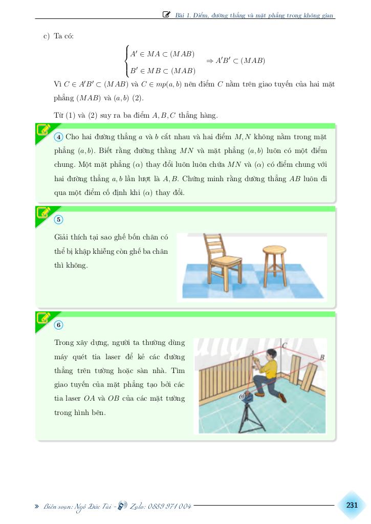 chuyên đề toán 11 chương quan hệ song song trong không gian 8