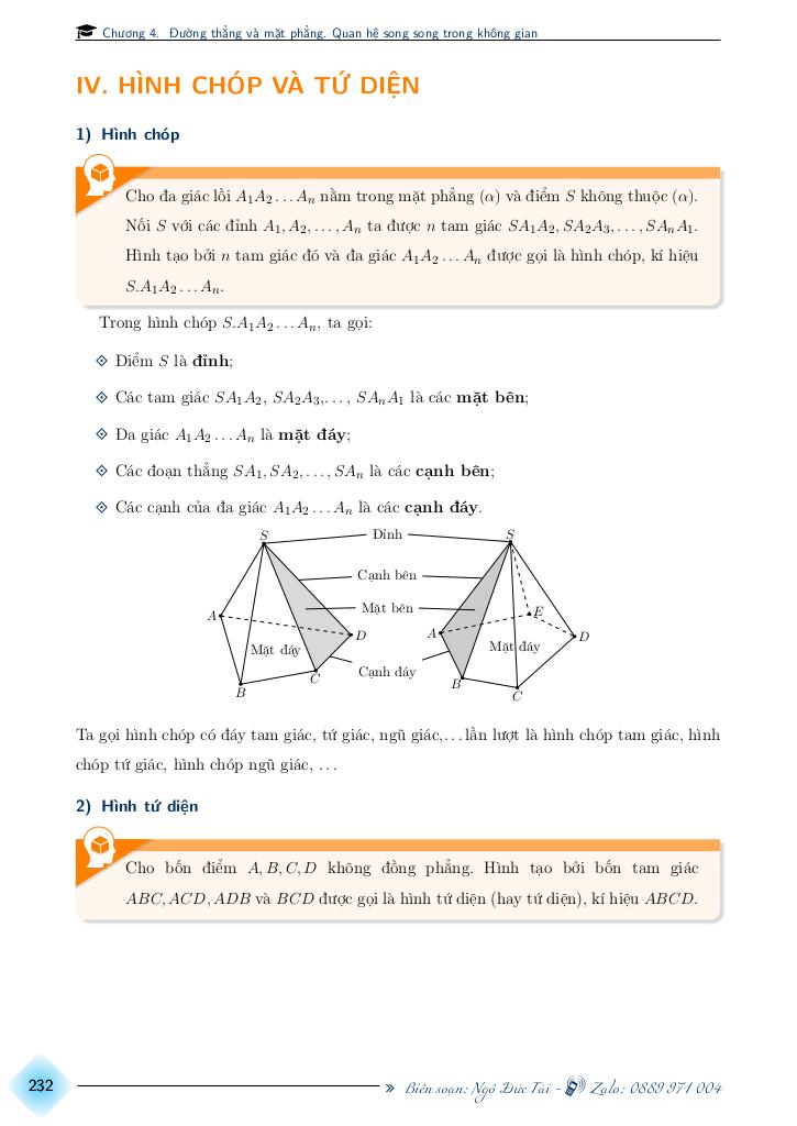 chuyên đề toán 11 chương quan hệ song song trong không gian 9