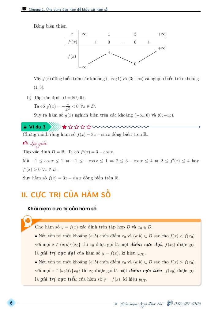 chuyên đề toán 12 học kì 1 theo chương trình mới – ngô đức tài 5