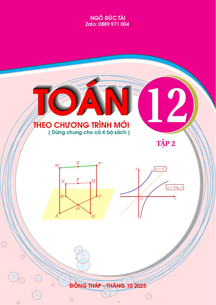chuyên đề toán 12 học kì 2 theo chương trình mới – ngô đức tài 0