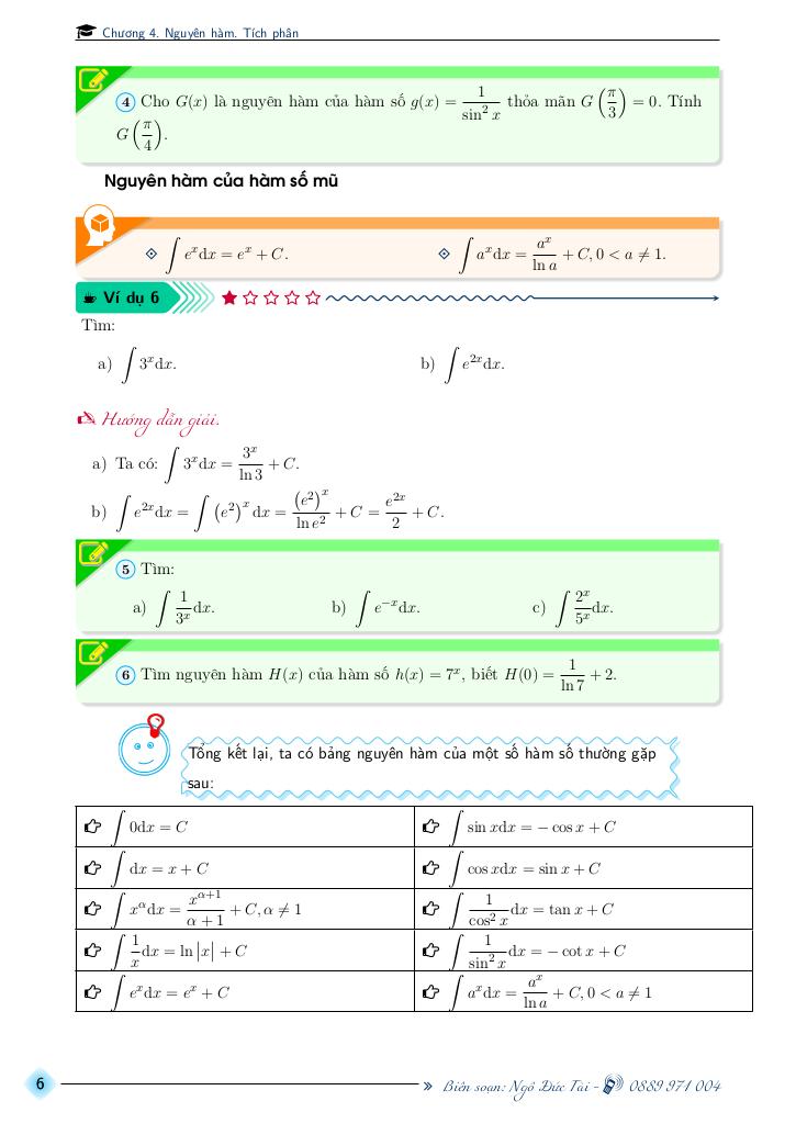 chuyên đề toán 12 học kì 2 theo chương trình mới – ngô đức tài 6