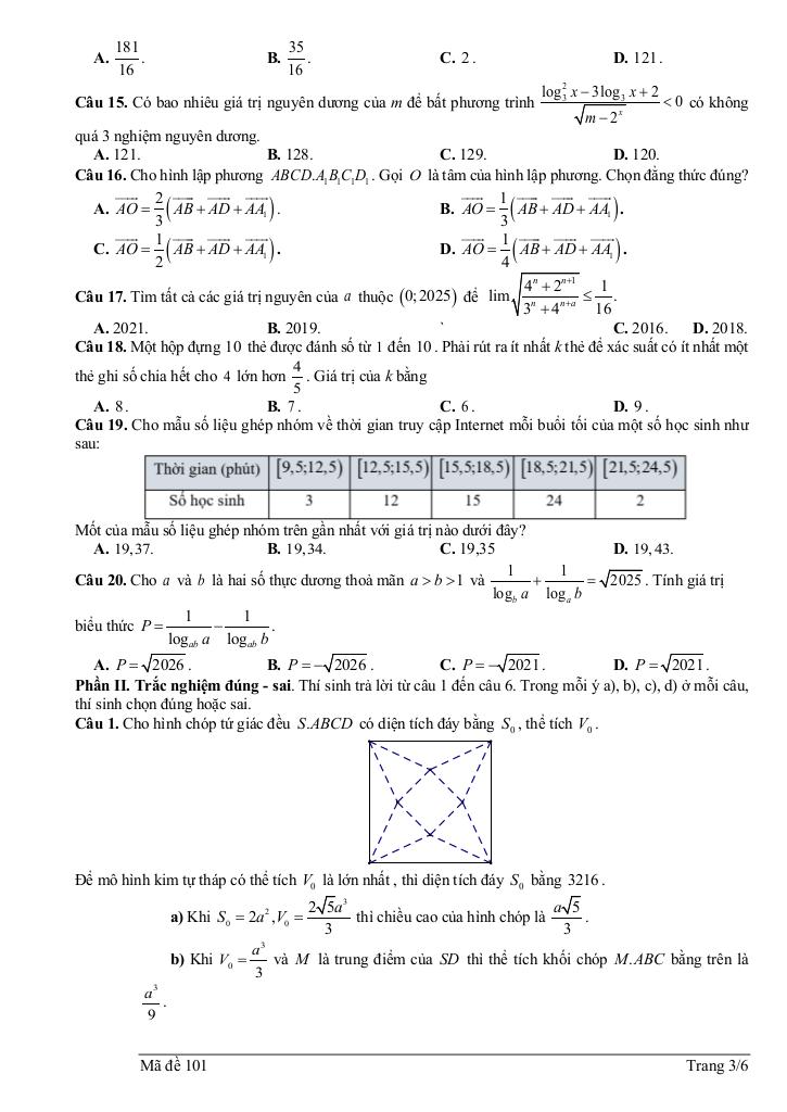 đề chọn đội tuyển hsg toán vòng 1 năm 2025 – 2026 trường thpt bỉm sơn – thanh hóa 2