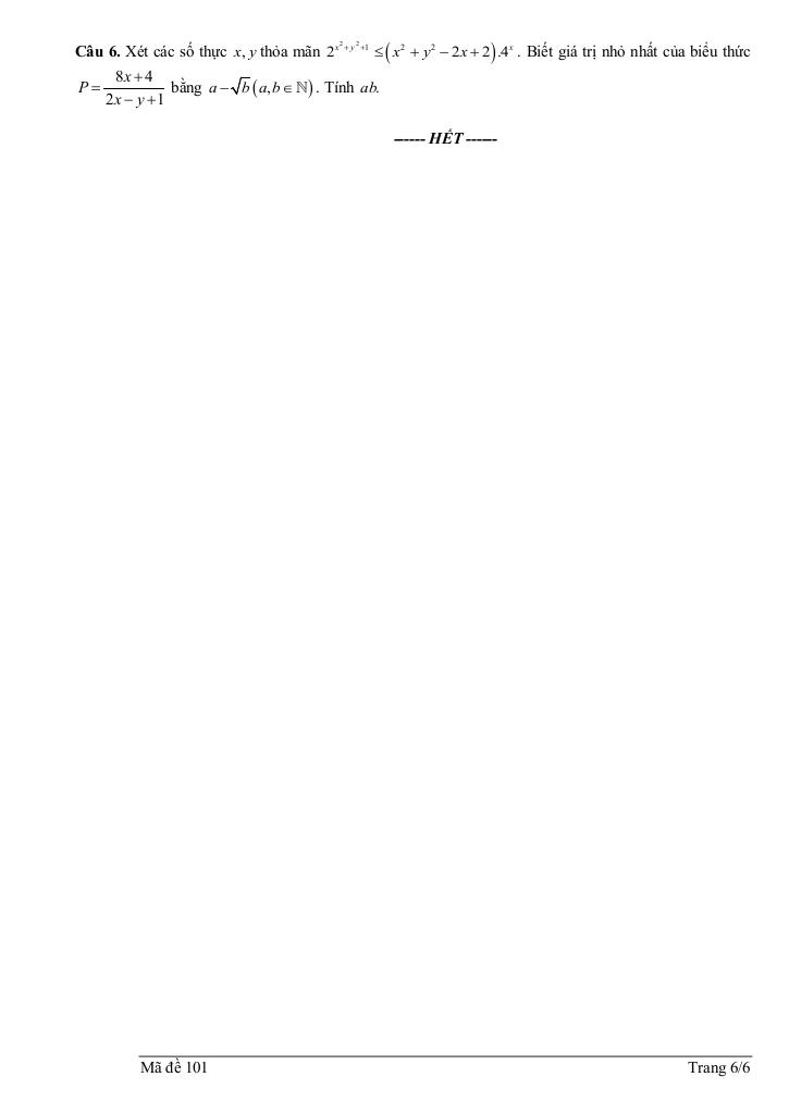 đề chọn đội tuyển hsg toán vòng 1 năm 2025 – 2026 trường thpt bỉm sơn – thanh hóa 5