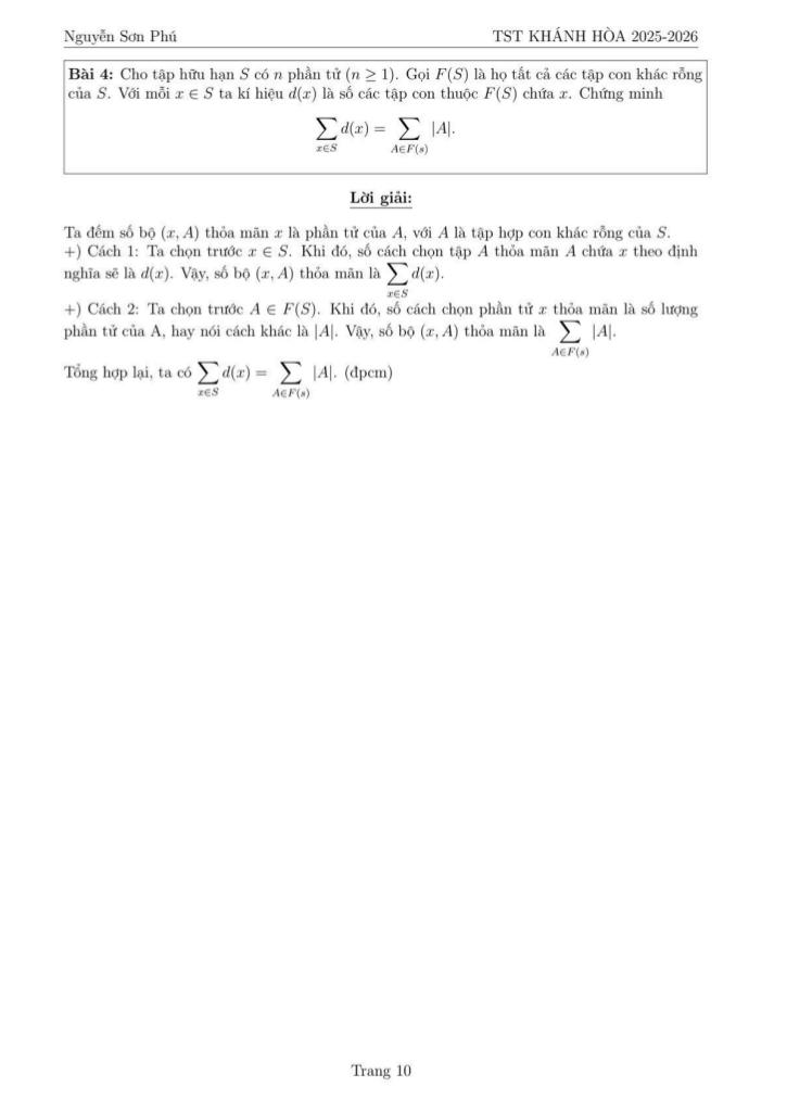 đề chọn đội tuyển thi hsg qg môn toán thpt năm 2025 – 2026 sở gd&đt khánh hòa 9