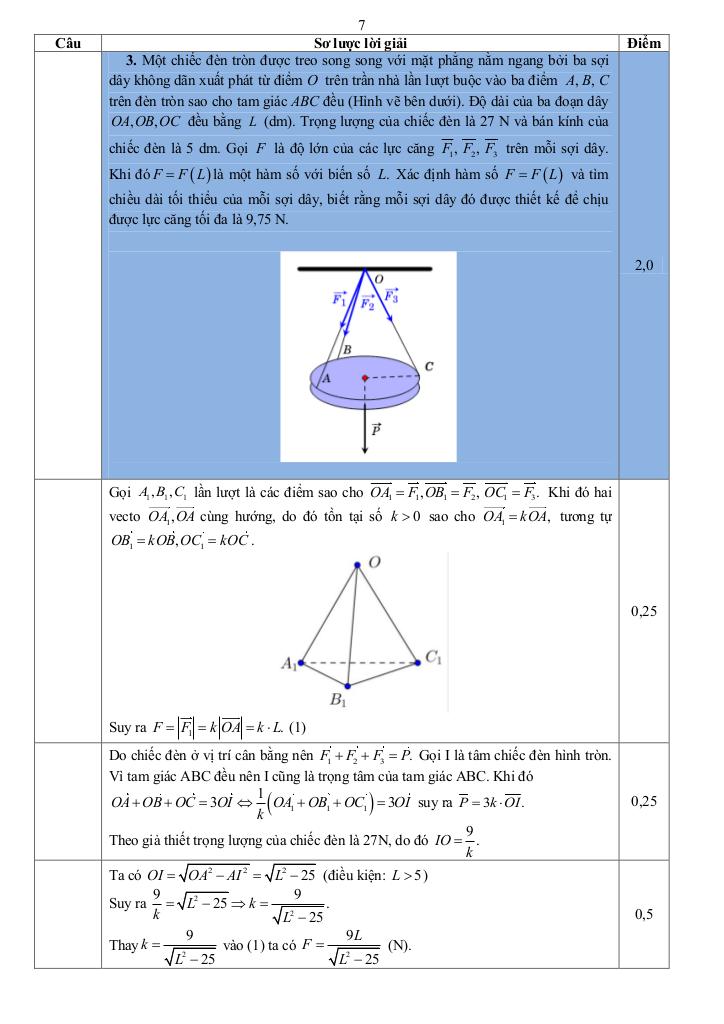 đề chọn học sinh giỏi tỉnh toán 12 năm 2024 – 2025 sở gd&đt hà nam 8