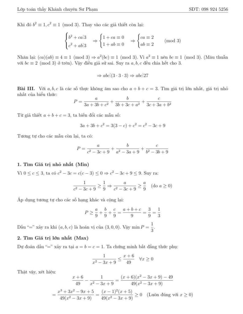 đề chọn học sinh giỏi toán 9 năm 2025 – 2026 phường giảng võ – hà nội 3