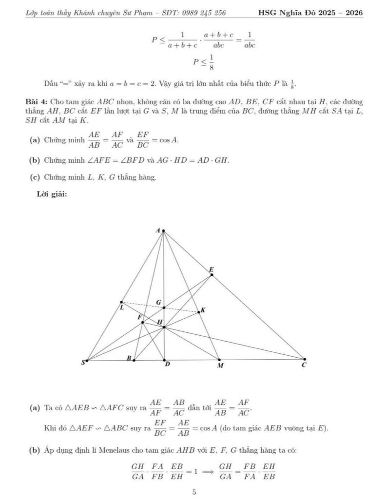 đề chọn học sinh giỏi toán 9 năm 2025 – 2026 phường nghĩa đô – hà nội 4