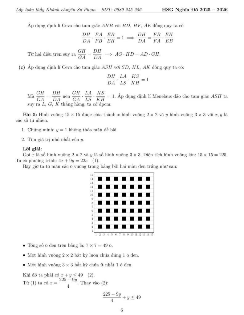 đề chọn học sinh giỏi toán 9 năm 2025 – 2026 phường nghĩa đô – hà nội 5